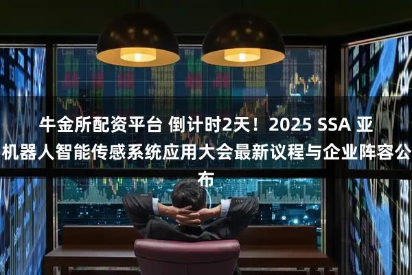 牛金所配资平台 倒计时2天！2025 SSA 亚洲机器人智能传感系统应用大会最新议程与企业阵容公布